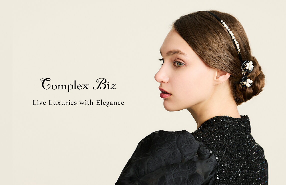 Complex Biz(コンプレックス ビズ)のヘアアクセサリーアイテム一覧 | Rakuten  Fashion(楽天ファッション／旧楽天ブランドアベニュー)