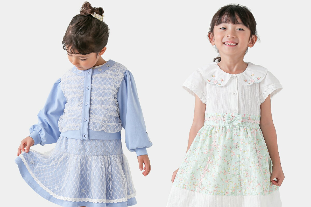 Souris ワンピース スーリー 女の子 100cm 110cm 120cm 130cm