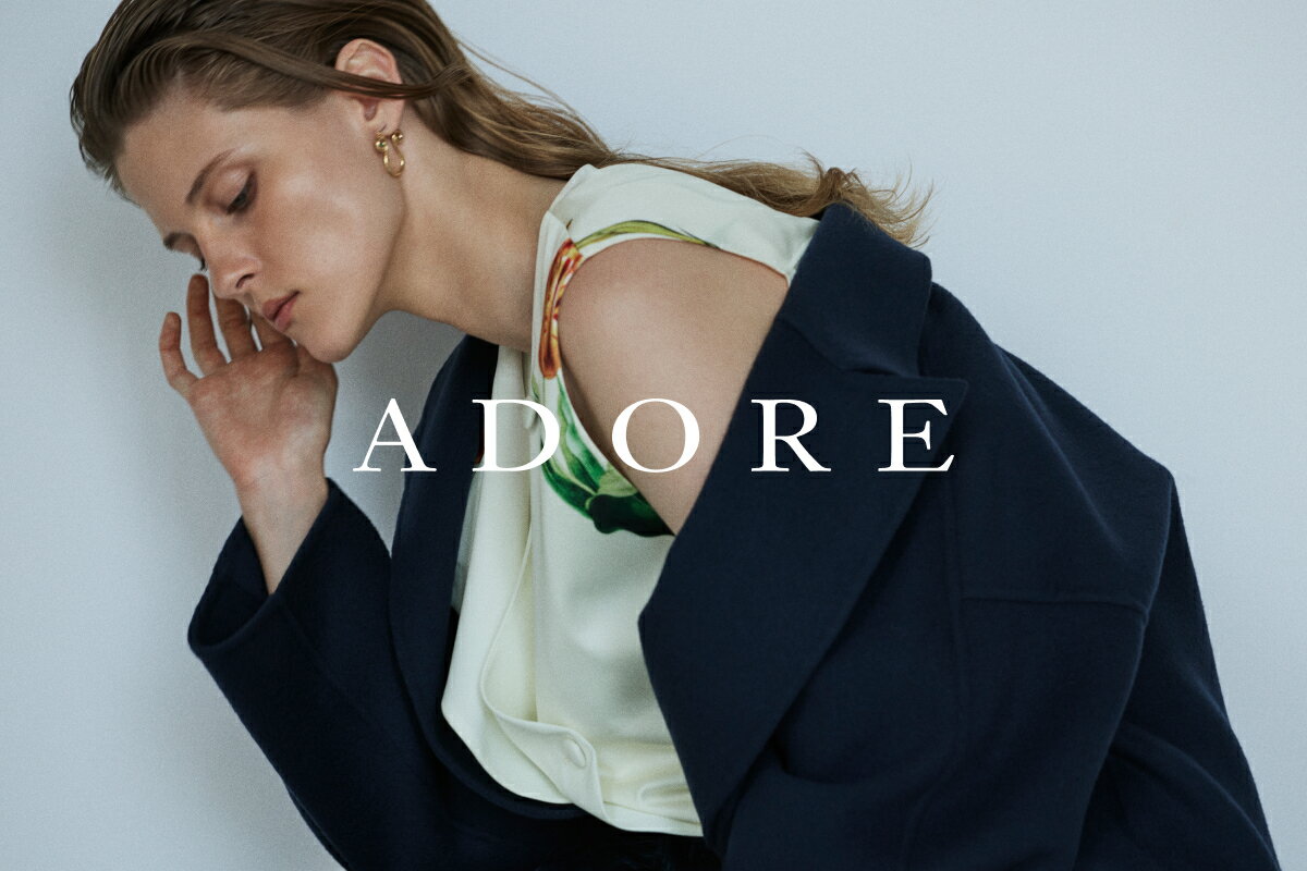 新品タグ付き♢ADORE アドーア♢セットアップ風　ドッキングワンピース　半袖 セール】 ◇プリーツドッキングワンピース （ワンピース