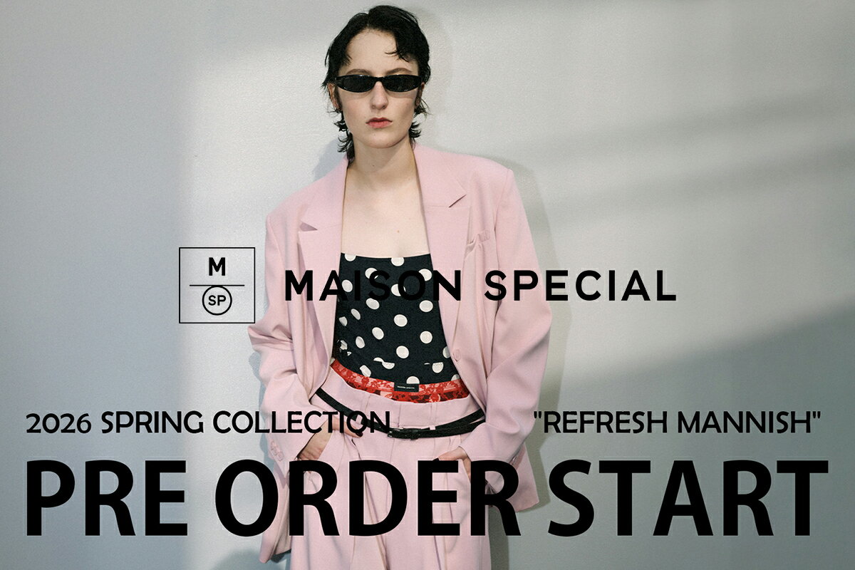 MAISON SPECIAL(メゾンスペシャル)のカットソー・Tシャツアイテム一覧