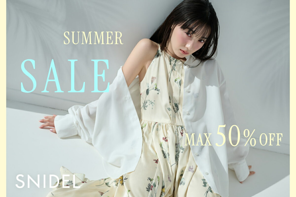 SNIDEL(スナイデル)のワンピース(イエロー/黄色)アイテム一覧