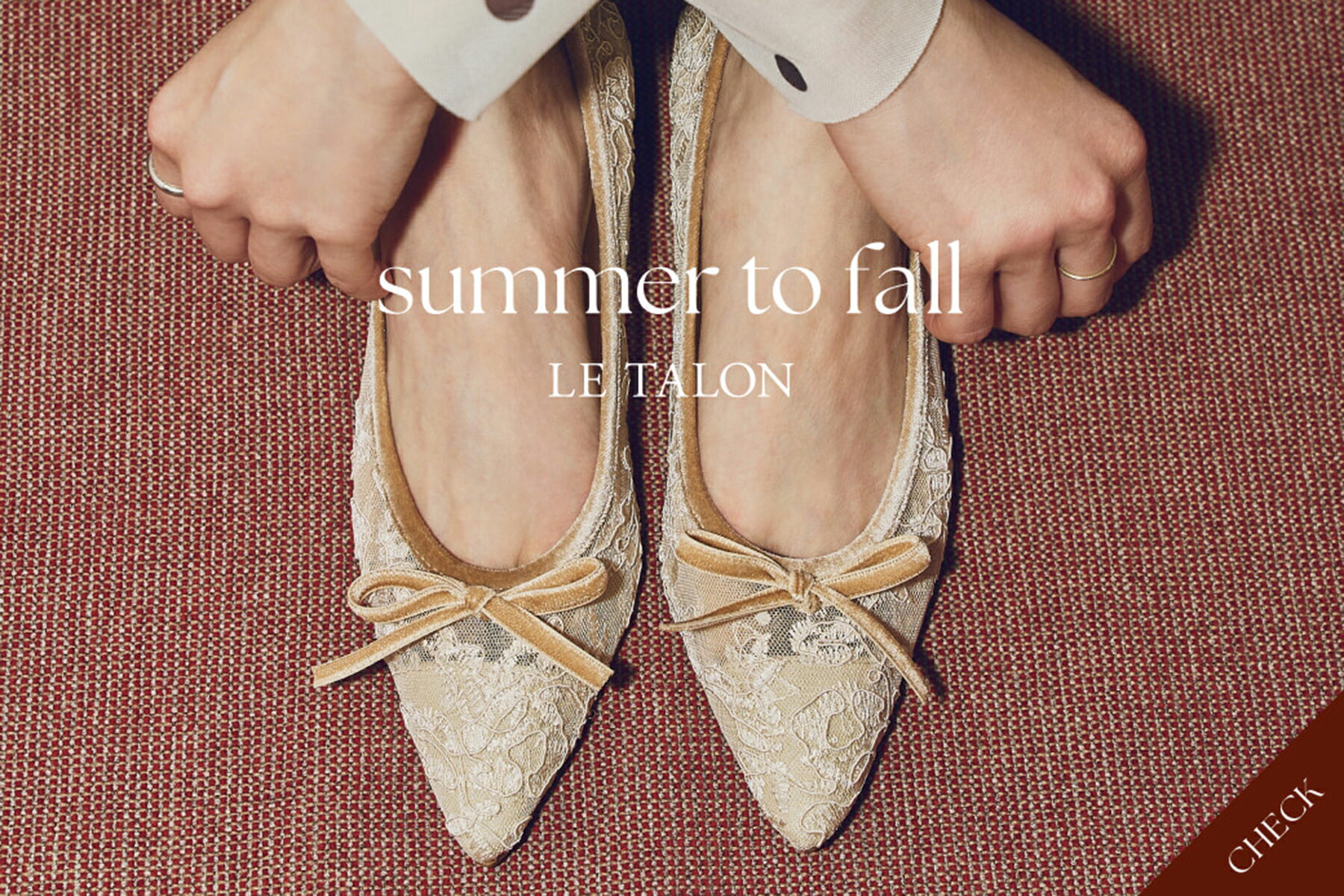 LE TALON(ルタロン)のバレエシューズアイテム一覧 | Rakuten Fashion