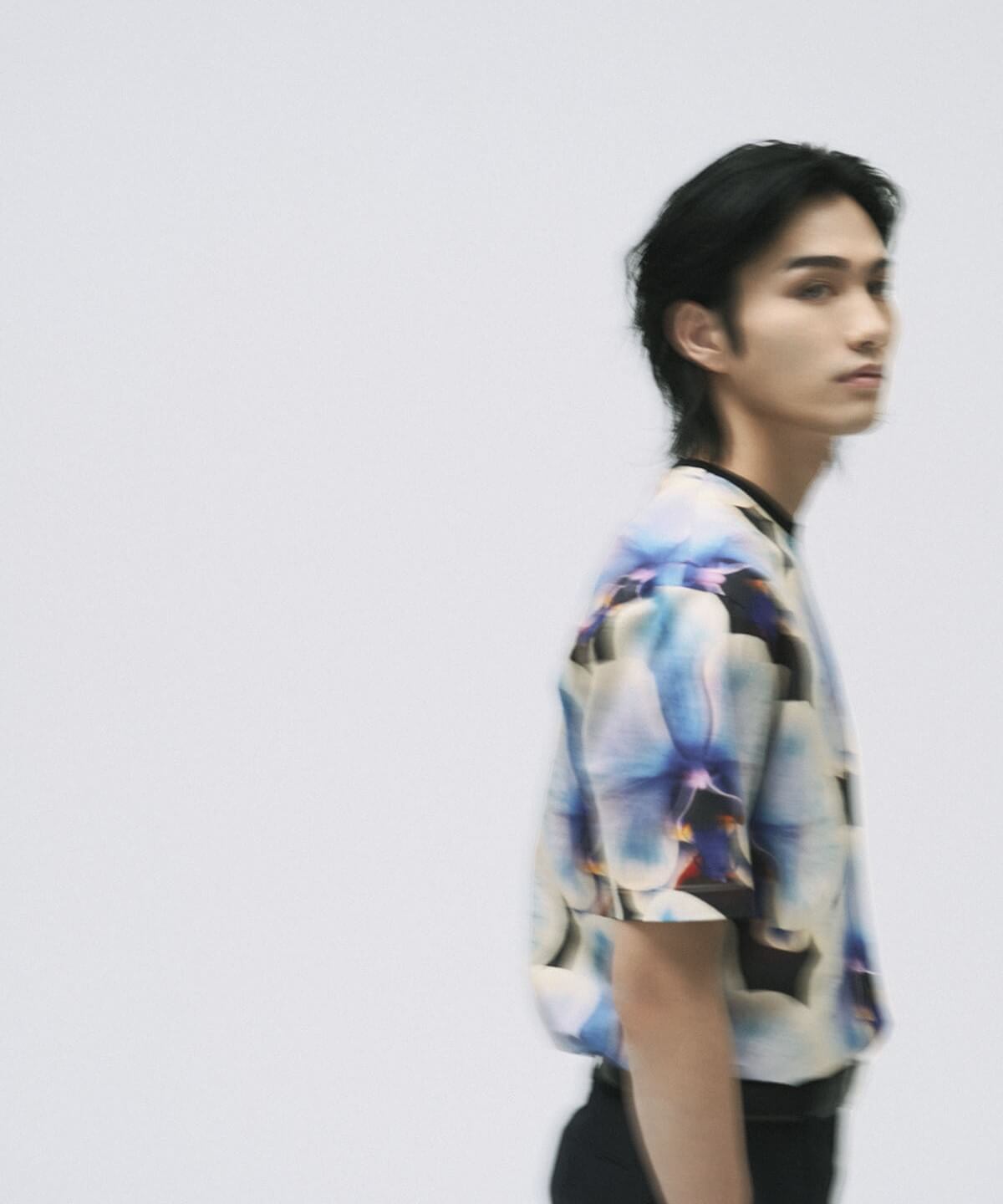 【by R 限定品】Paul Smith "Orchid" オールオーバー半袖カットソー