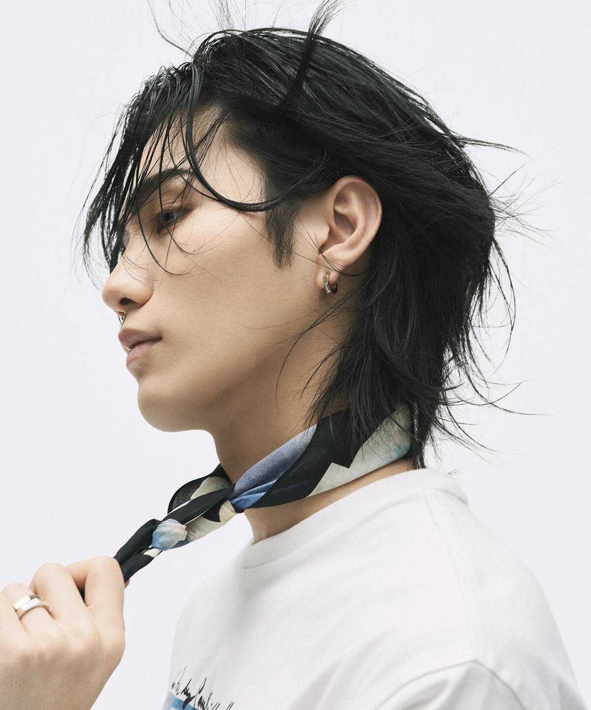 【by R 限定品】Paul Smith "Orchid" ハンカチ