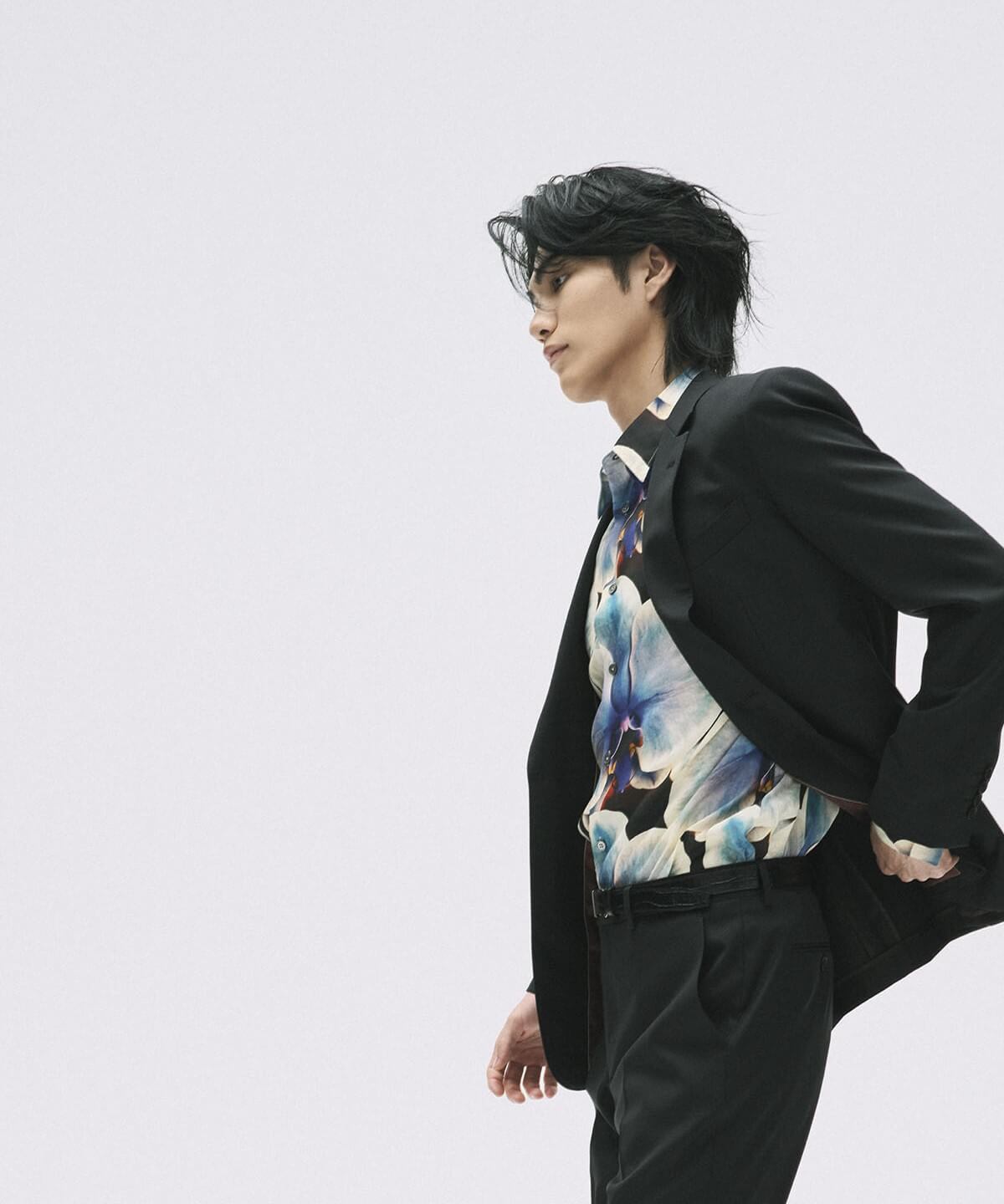 【by R 限定品】Paul Smith "Orchid" プリントシャツ