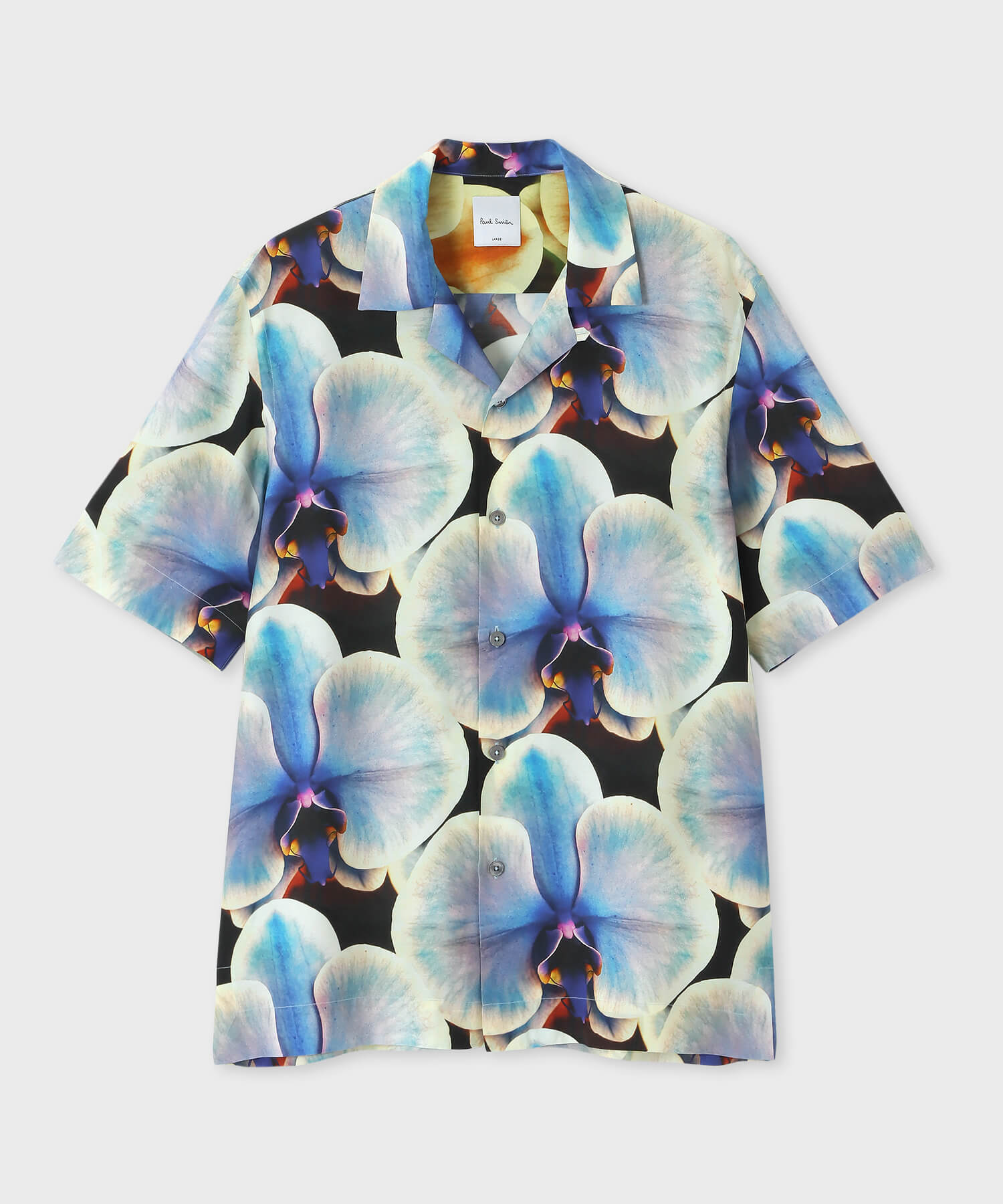 【by R 限定品】Paul Smith "Orchid" オープンカラーシャツ