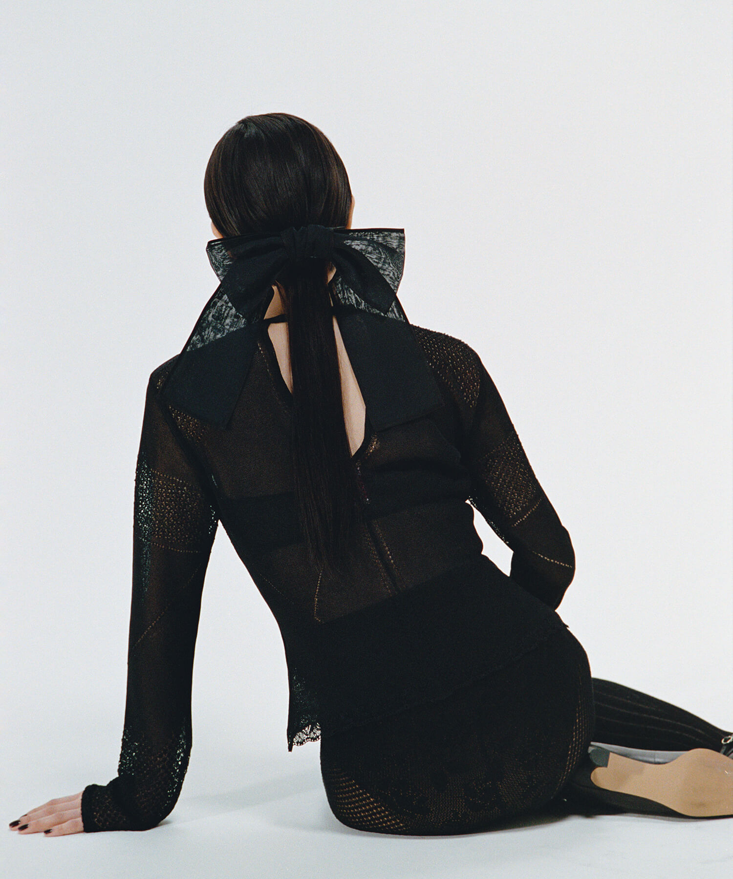 リボン（BLACK）