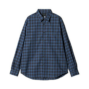 チェック柄シャツ