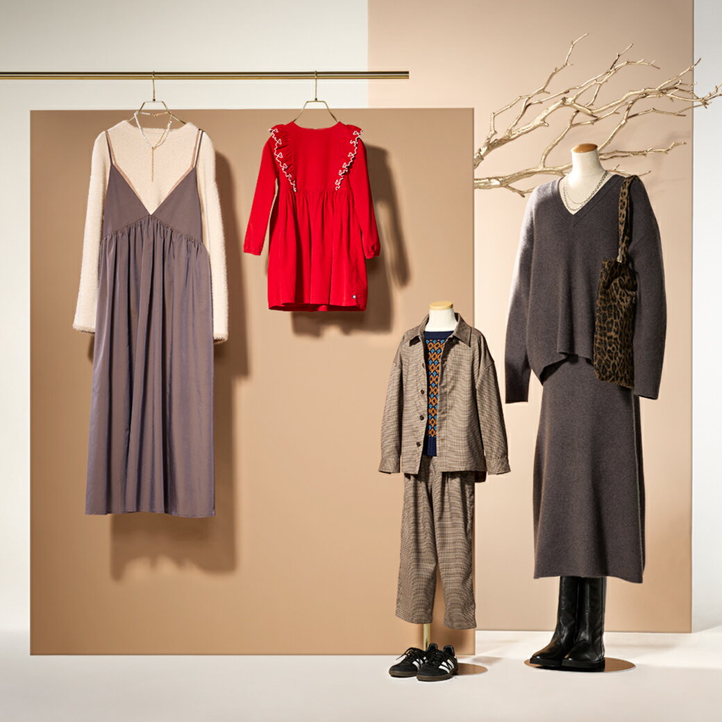 服/ファッション ワンピース 2025AW 冬のワンピース＆セットアップ特集 | ファッション通販 Rakuten