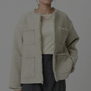 ノーカラージャケット