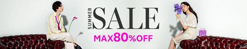 Summer SALE 春夏アイテムもプライスダウン