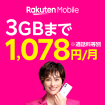 3Gまで 1,078円/月
