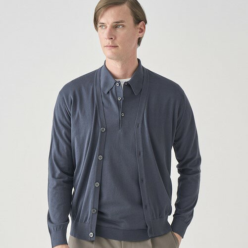 【JOHN SMEDLEY】メンズ定番アンサンブルアイテム
