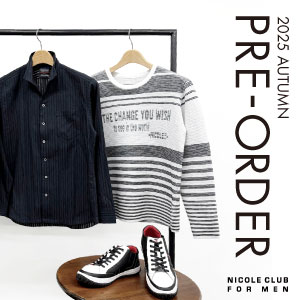 【NICOLE CLUB FOR MEN】ＥＣ先行予約 AW