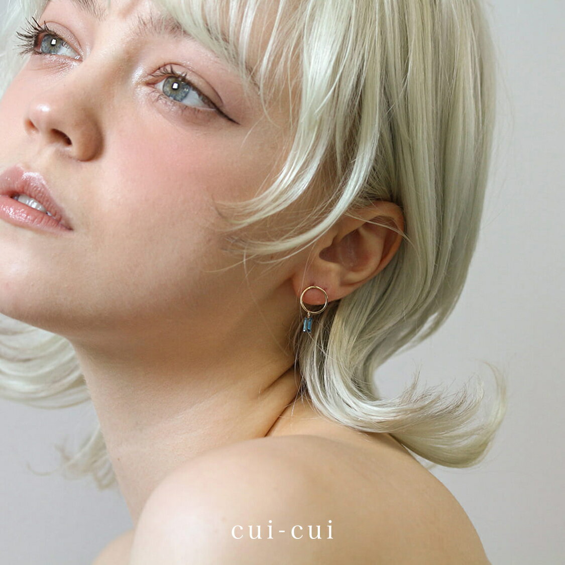 【cui-cui】K10 ロンドンブルートパーズ