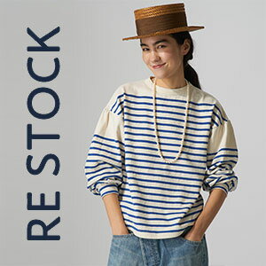 【45R｜再入荷】最後の出会い。ドットドレスとボーダーのパフT。