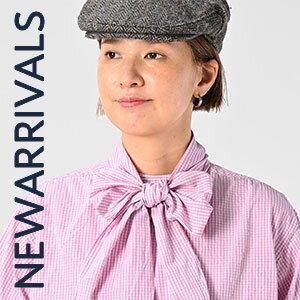 【45R｜新入荷】洗いざらしでもよそいきでも。自由に楽しむリボンブラウス。45草染のカラフルな七分袖Tシャツも登場。