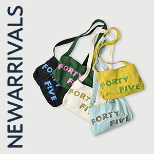 【45R｜新入荷】着こなしの差し色に、カラフルなトートバックが３つの大きさで新登場！