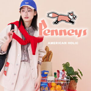 【PENNEY'S×AMERICAN HOLIC発売】ピンクのFOXワッペンはアメホリ別注です！お見逃しなく♪