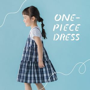 ワンピース　ドレス　春　26SS　べべ　スラップ　