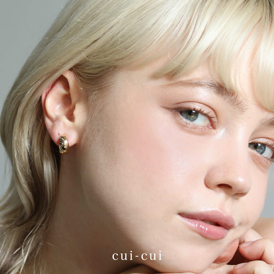 【cui-cui】K10 イヤリング