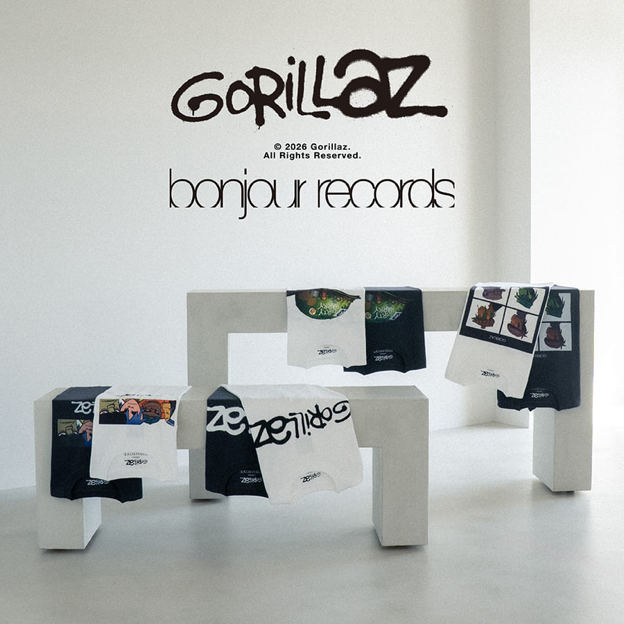 【予約開始】Gorillaz Official T-shirt