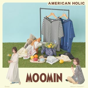 大人気のMOOMINとのコラボレーションアイテムがWEB限定で登場！