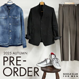 【NICOLE CLUB FOR MEN】2026 AUTUMN PRE ORDER 
