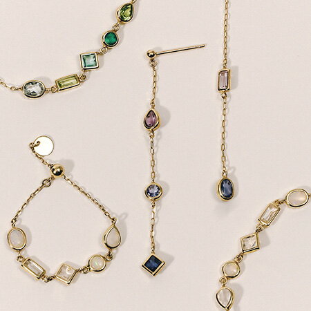 【va vendome aoyama】カラフルな宝石がまるでモザイクアートのよう 毎日に彩りを添えて