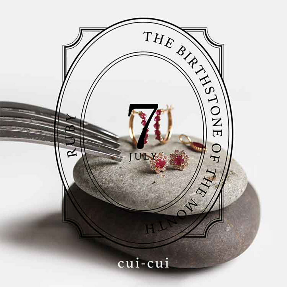 【cui-cui】7月 誕生石 ルビー 
