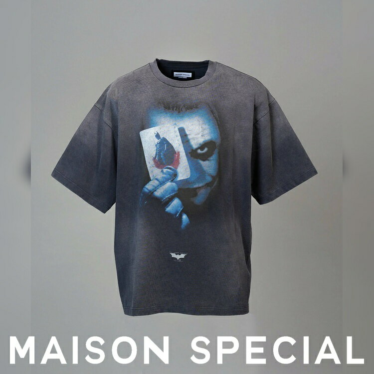 【MAISON SPECIAL】ダークナイトの世界観とヴィンテージ加工が融合した主役Tシャツ！