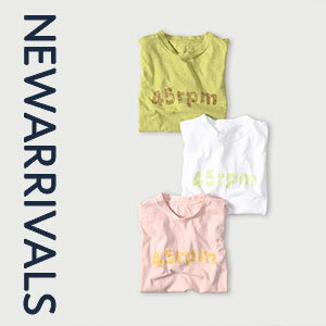 【45R｜新入荷】ロゴTシャツが登場！