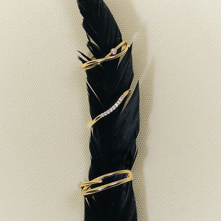 【va vendome aoyama】Wave Rings 3万円から見つかる、きれいめリング