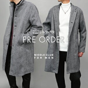 【NICOLE CLUB FOR MEN】2026 WINTER PRE ORDER