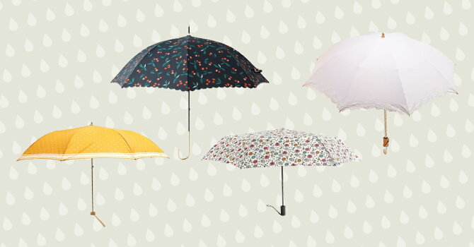 ＼雨の日のおしゃれ術／新しい傘で気分もリフレッシュ！