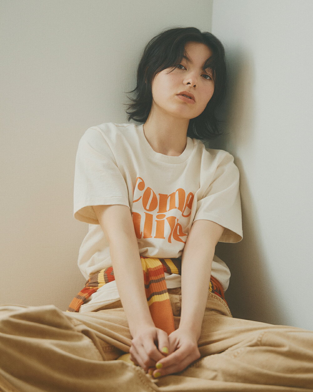 ポジティブマインドを連れてくるアメリカンな「ロゴTシャツ」