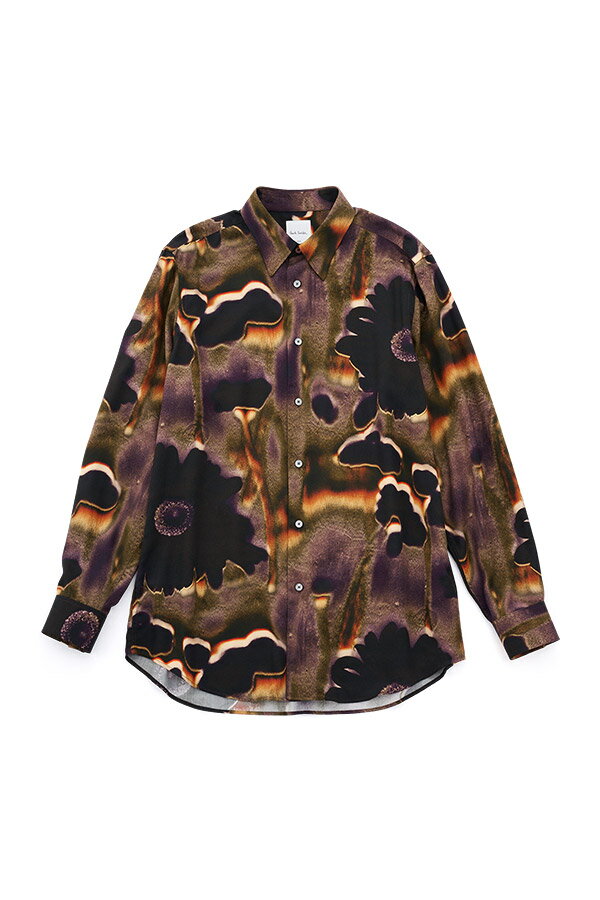 "Field Flowers" オールオーバープリントシャツ