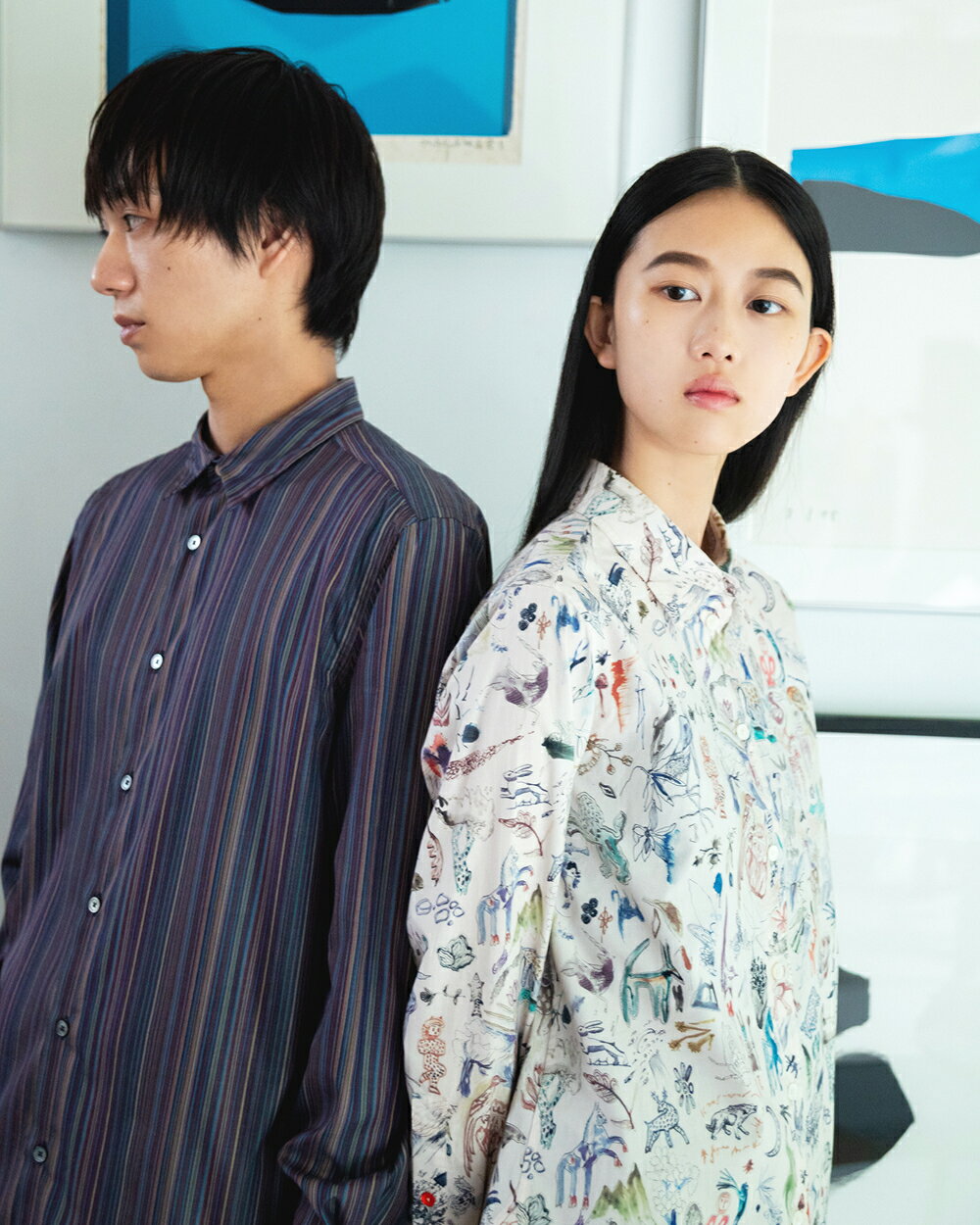 仕立てのいいシャツに遊び心を添える楽しみ