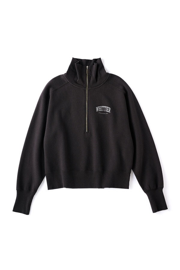 【WEB限定】ビンテージライクハーフジップスウェット[セットアップ対応]