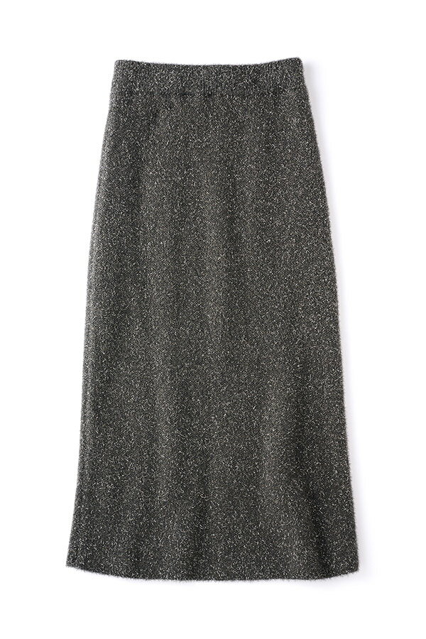 ラメ ニット スカート