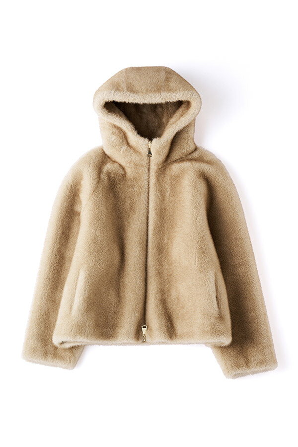 my WHITE リバーシブルコート