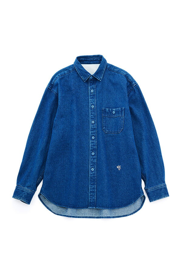 10OZコットンデニムシャツ