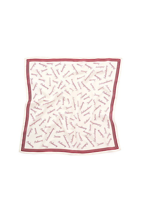 Dessinロゴスカーフ