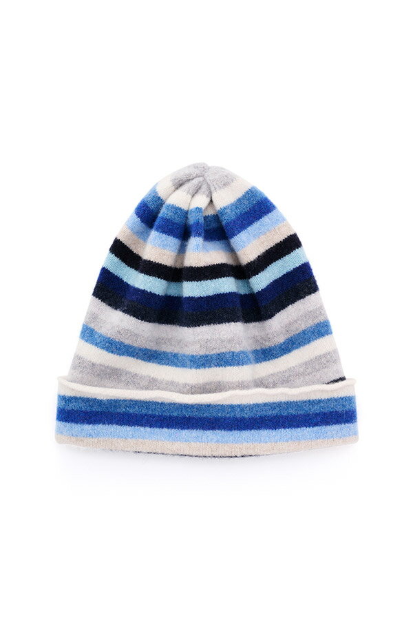 【別注】ROBERT MACKIE / マルチボーダー ニットキャップ