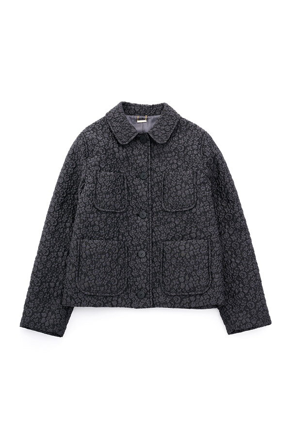 フクレ ジャカード ジャケット