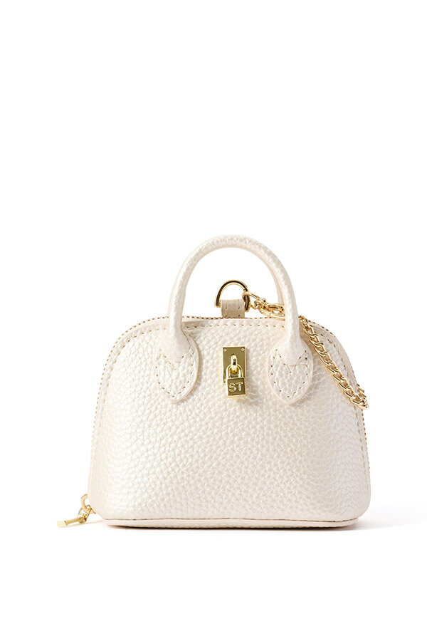 パール調 ミニミニ サマンサ レディ パドロックチャーム