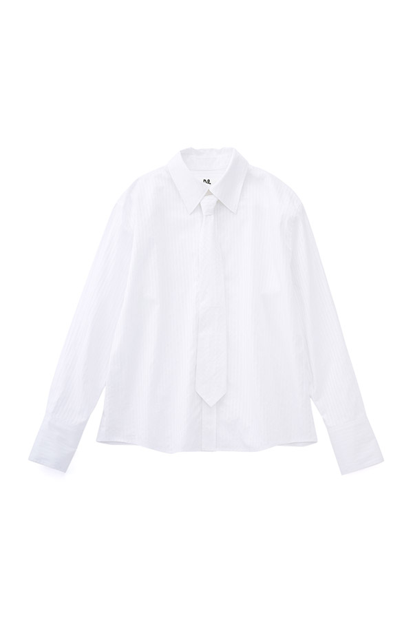 TIE STRIPE LONG SLEEVE SHIRTS