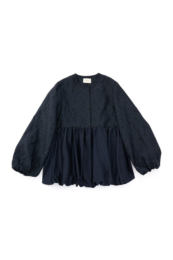 GISHA 2トーン ジャガード ジャケット