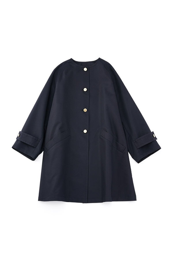 【WELBURY NO COLLAR(ウェルベリーノーカーラー)】ダブルクロス製