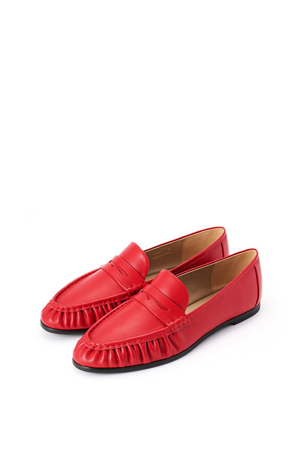 ソフトモカシンローファー フラット10↑